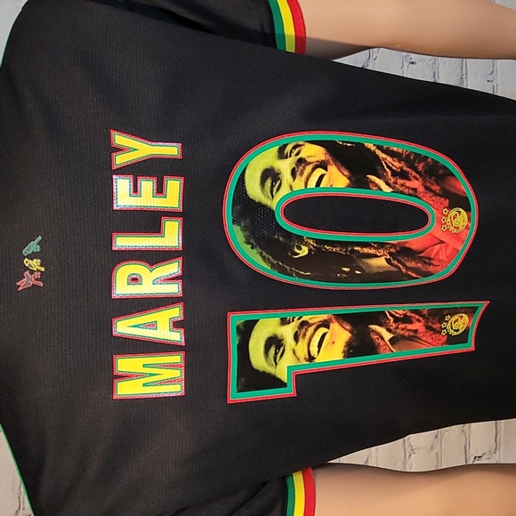 ⚽ 🇯🇲 L Ajax Tribute to Bob Marley Jersey  Special Print - Picture 7 of 12